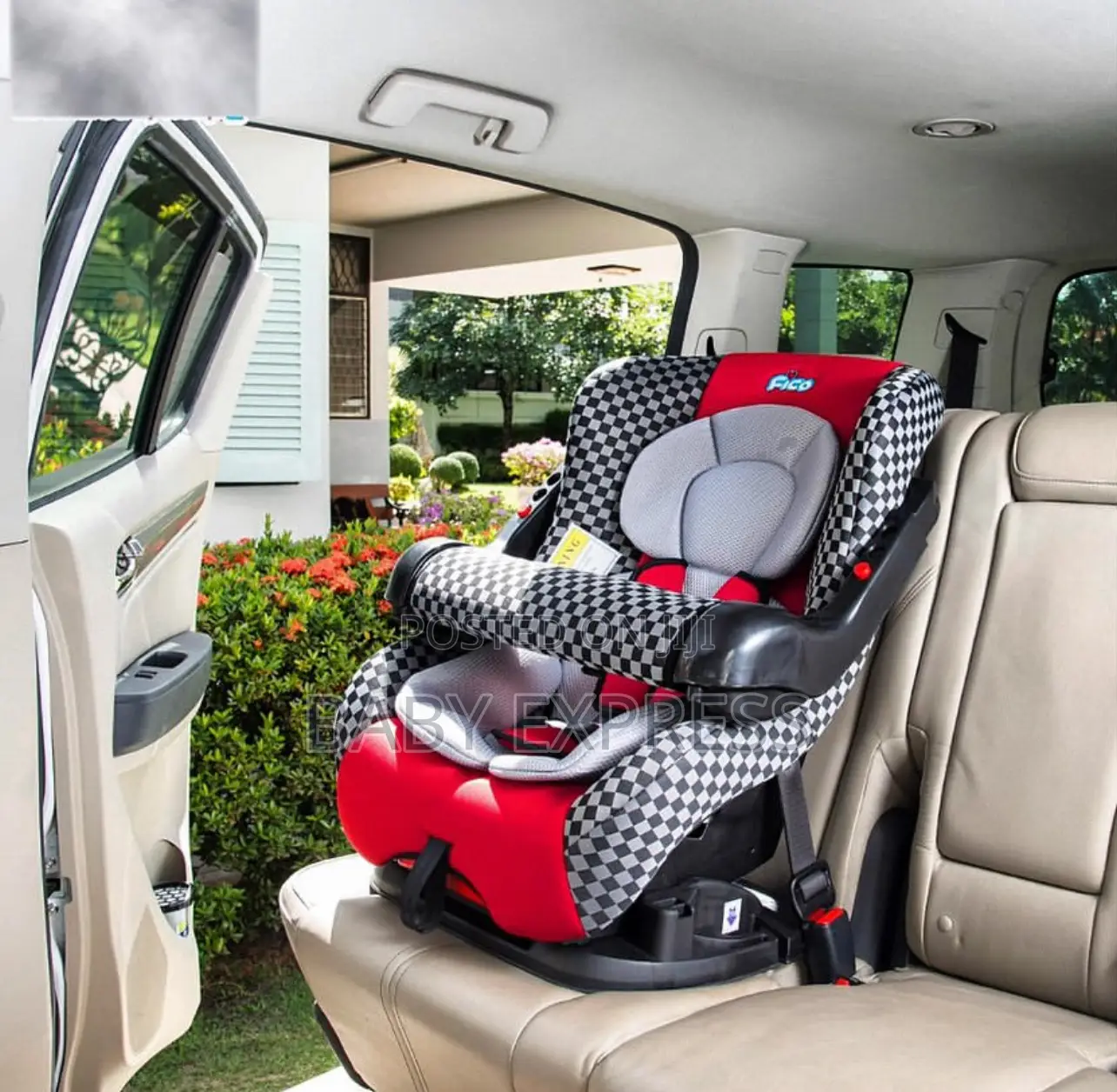 Adjustable Baby Carseat With Removable Safety Bar Comfortable Secure