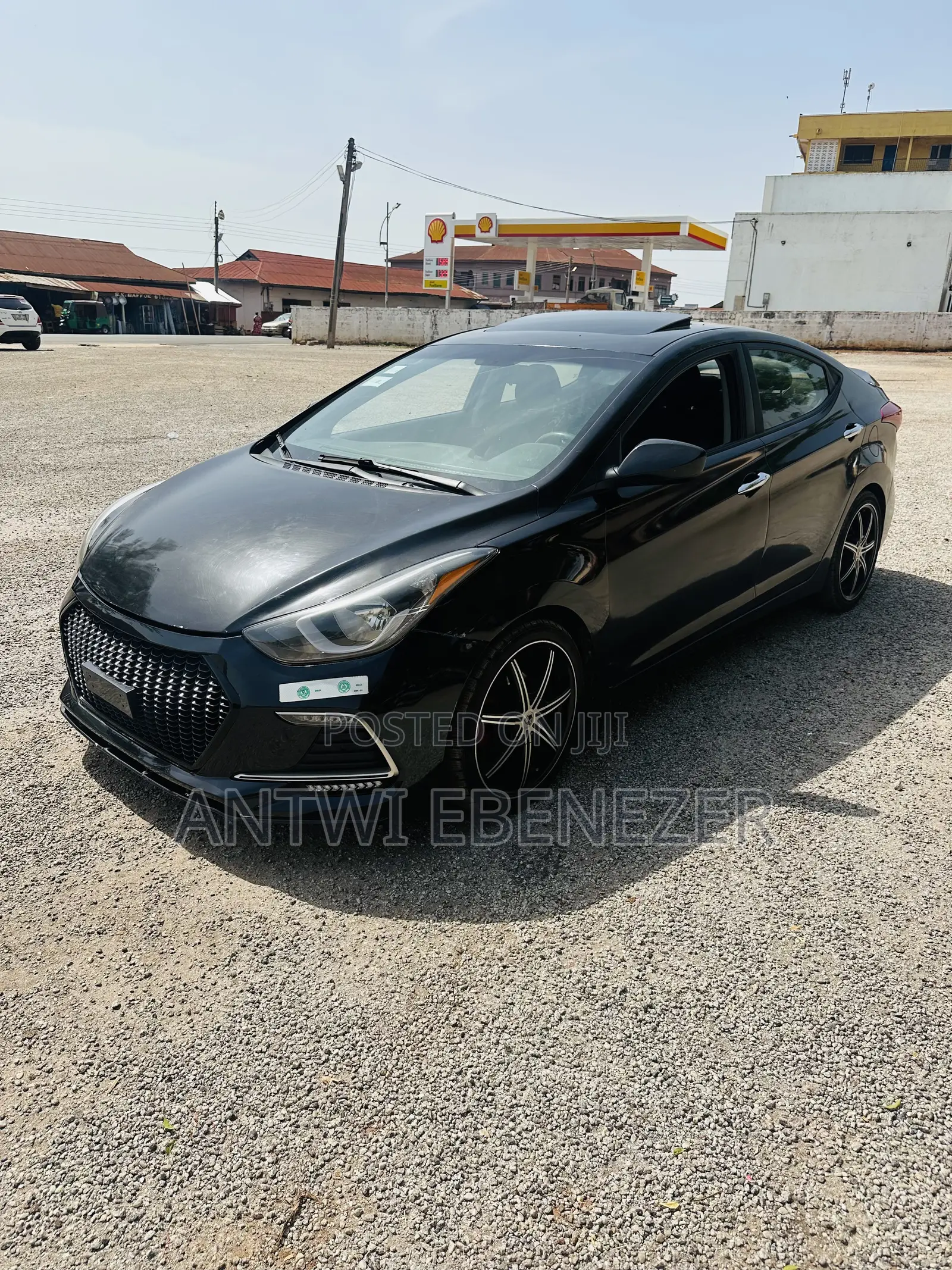 Hyundai Elantra Limited 4dr Sedan (1.8L 4cyl 6A) 2015 Black