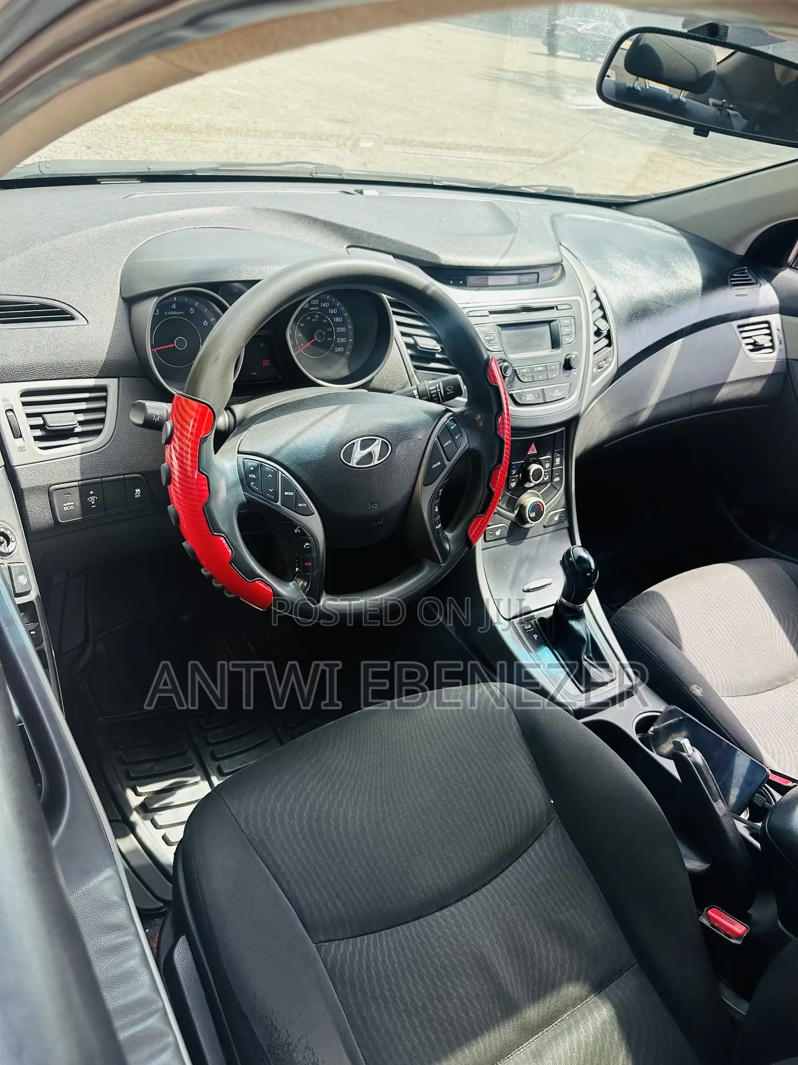 Hyundai Elantra Limited 4dr Sedan (1.8L 4cyl 6A) 2015 Black
