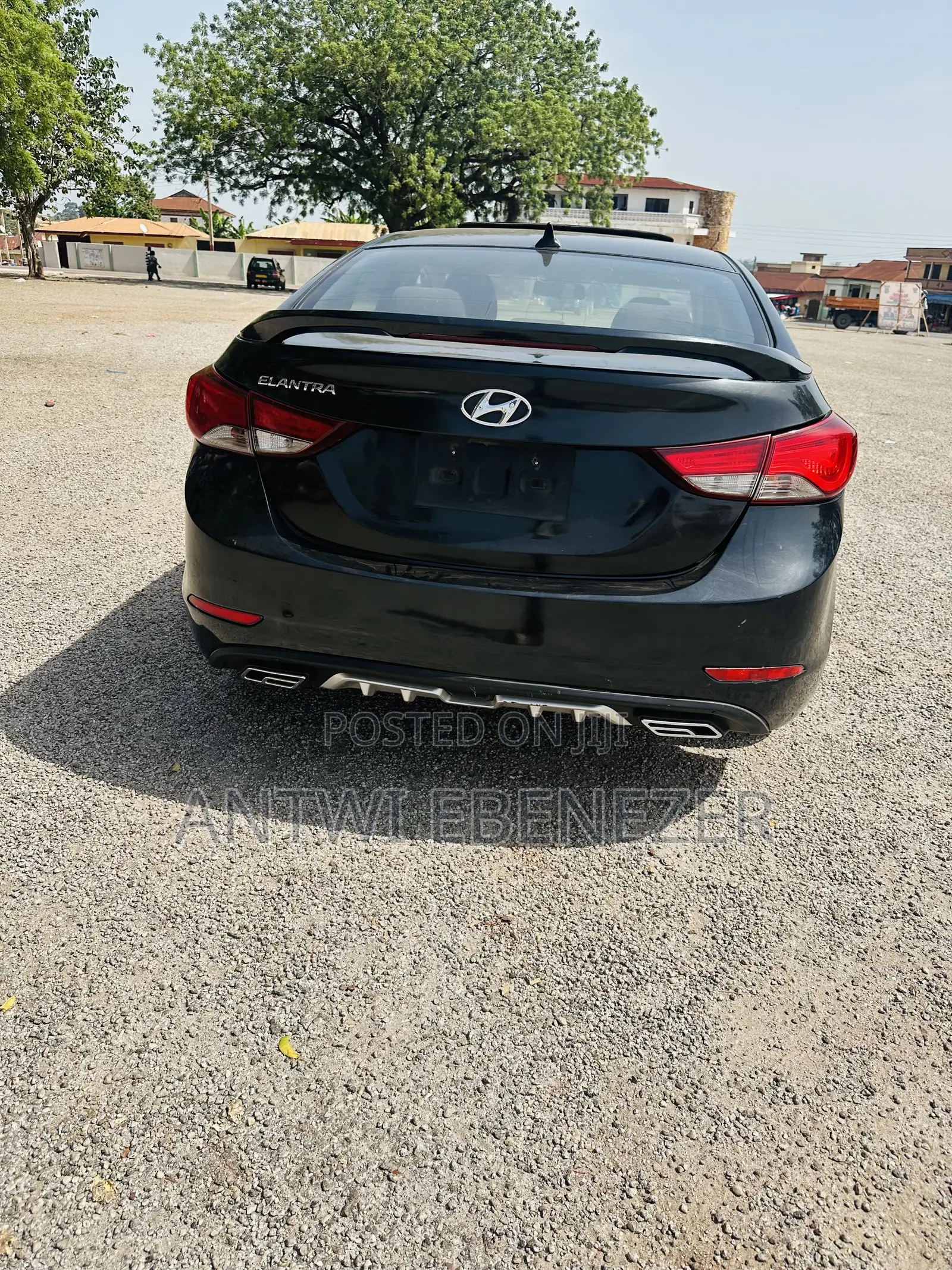 Hyundai Elantra Limited 4dr Sedan (1.8L 4cyl 6A) 2015 Black