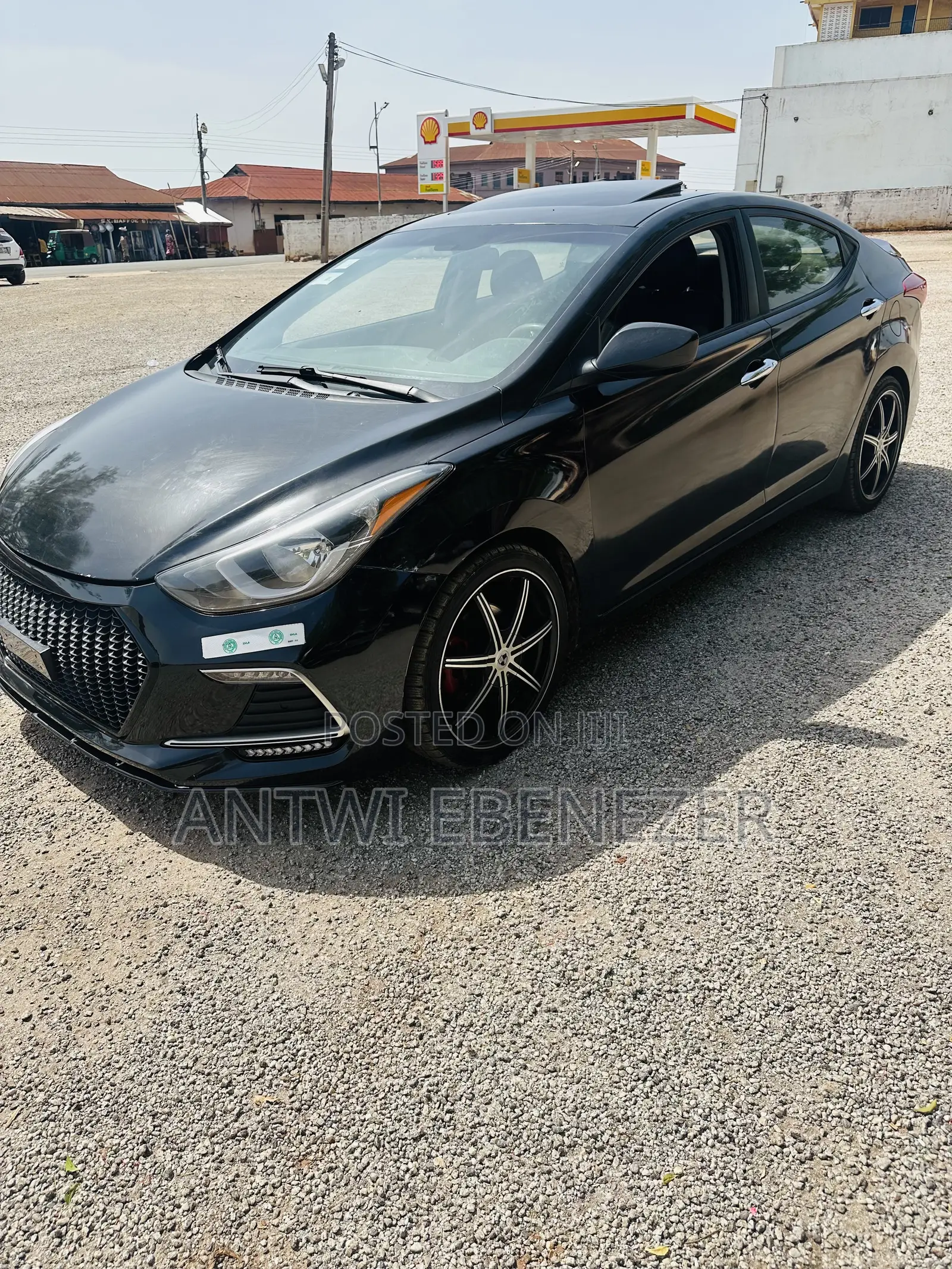 Hyundai Elantra Limited 4dr Sedan (1.8L 4cyl 6A) 2015 Black