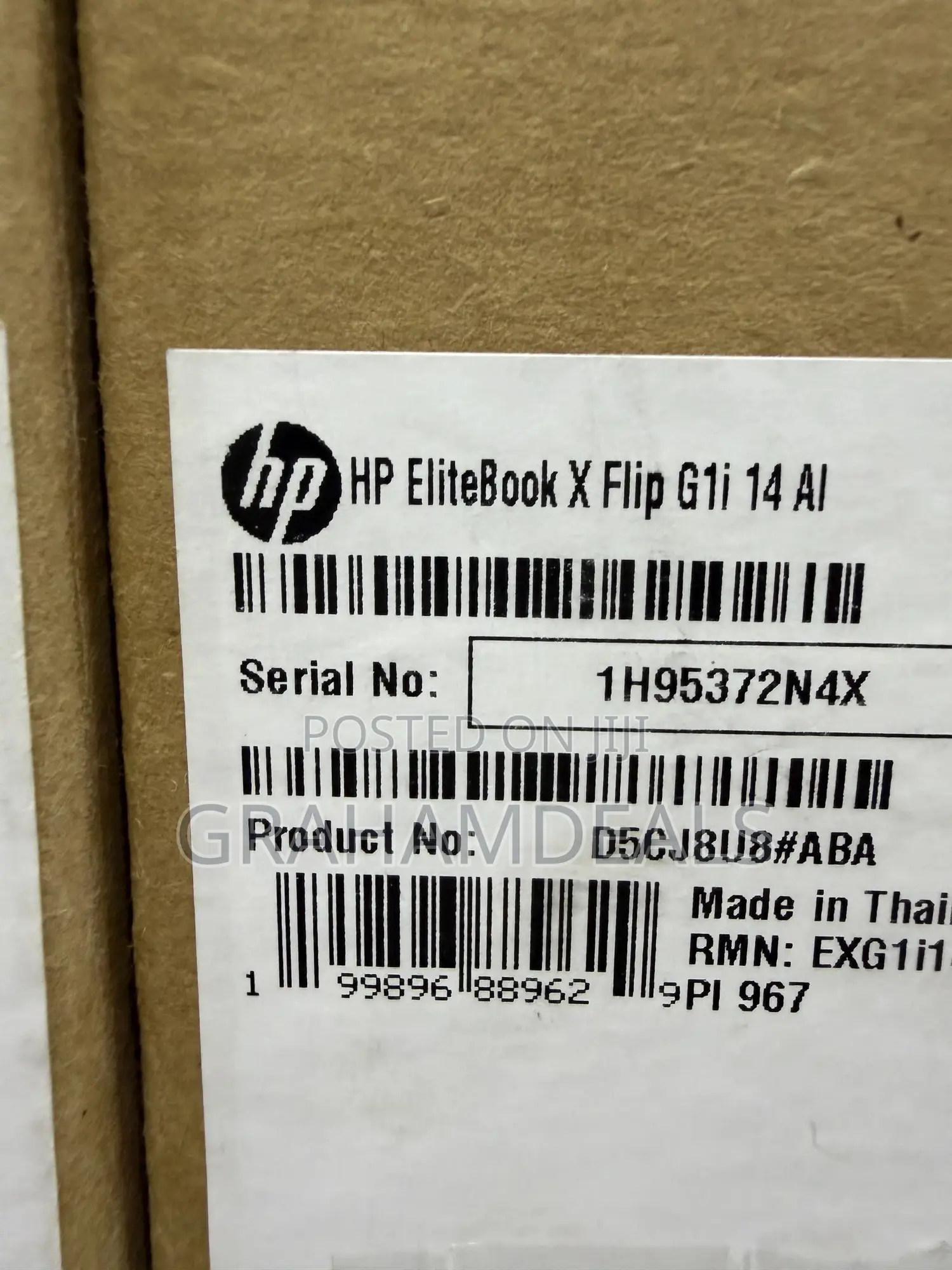 New Laptop HP EliteBook X Flip G1i 32GB Intel Core Ultra 7 SSD 512GB