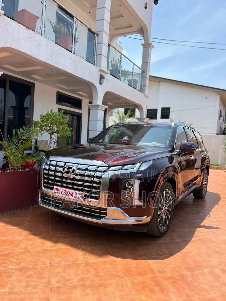 Hyundai Palisade Calligraphy 2024 Burgundy