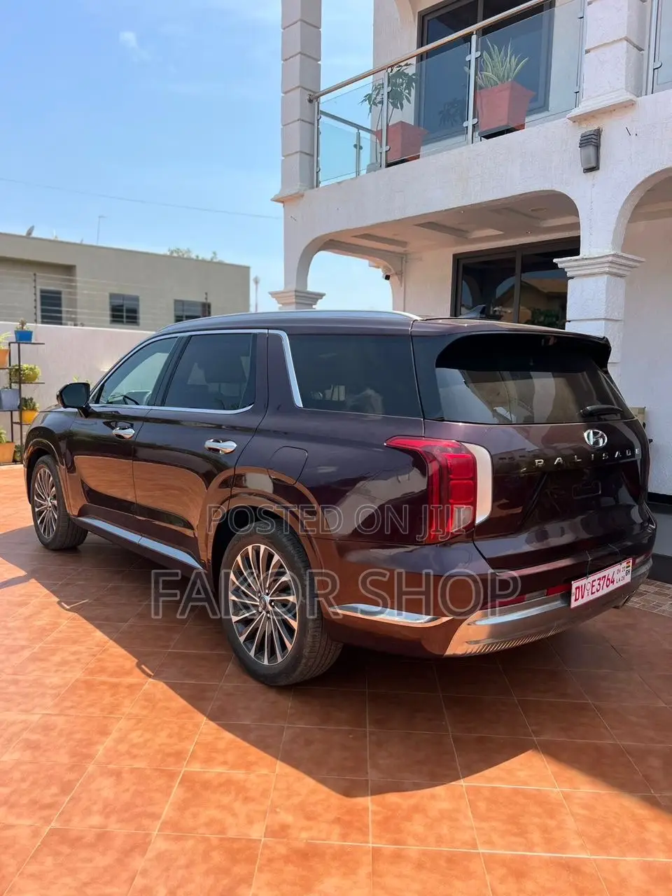Hyundai Palisade Calligraphy 2024 Burgundy