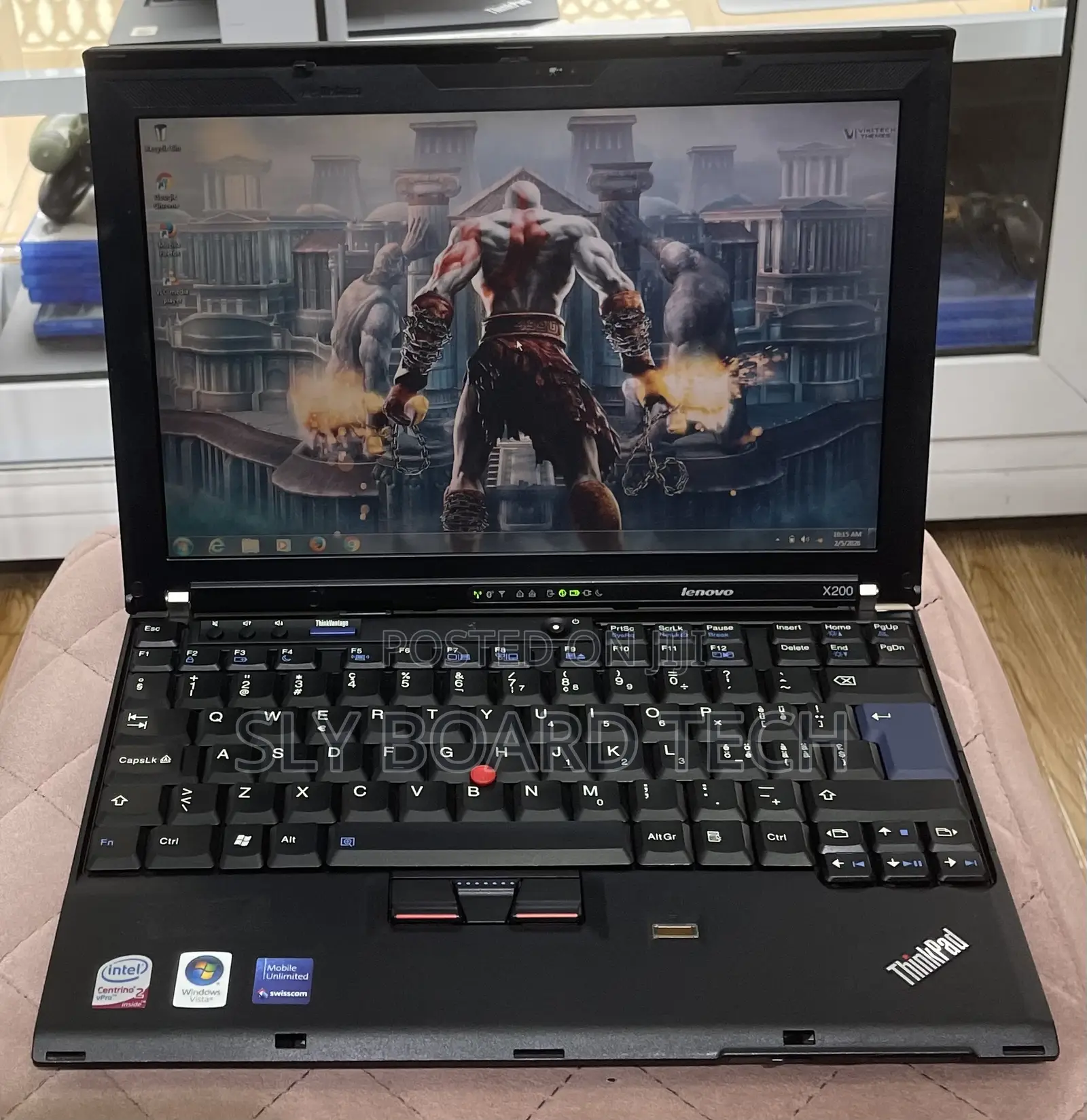 Laptop Lenovo ThinkPad X200 4GB Intel Core 2 Duo HDD 160GB