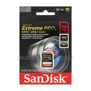San Disk Ultra SDXC Memory Card (256gig)