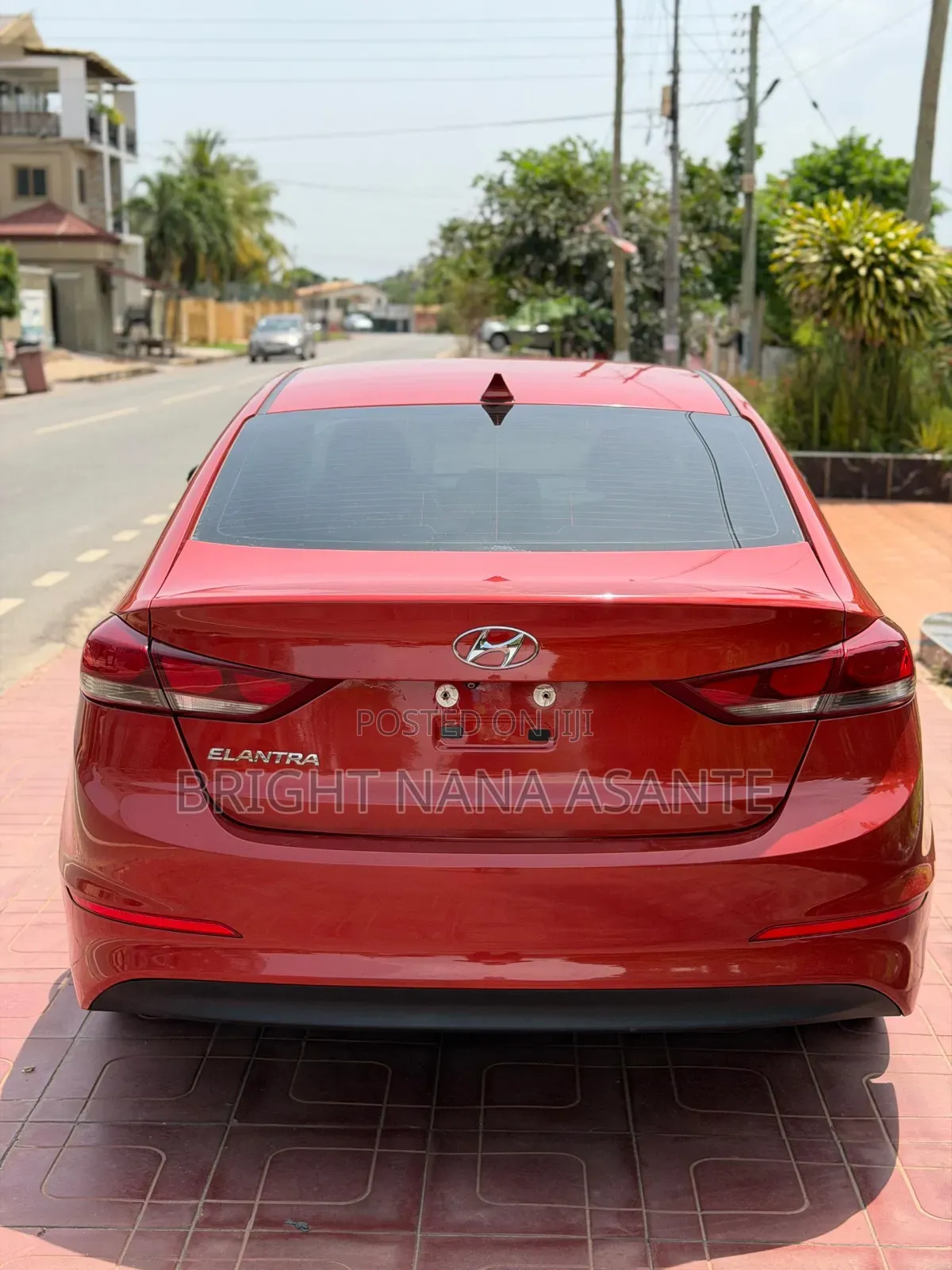 Hyundai Elantra 2017 Orange