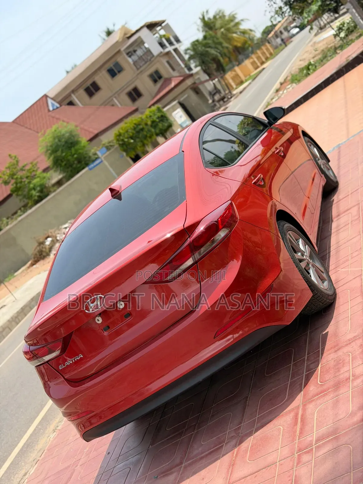 Hyundai Elantra 2017 Orange