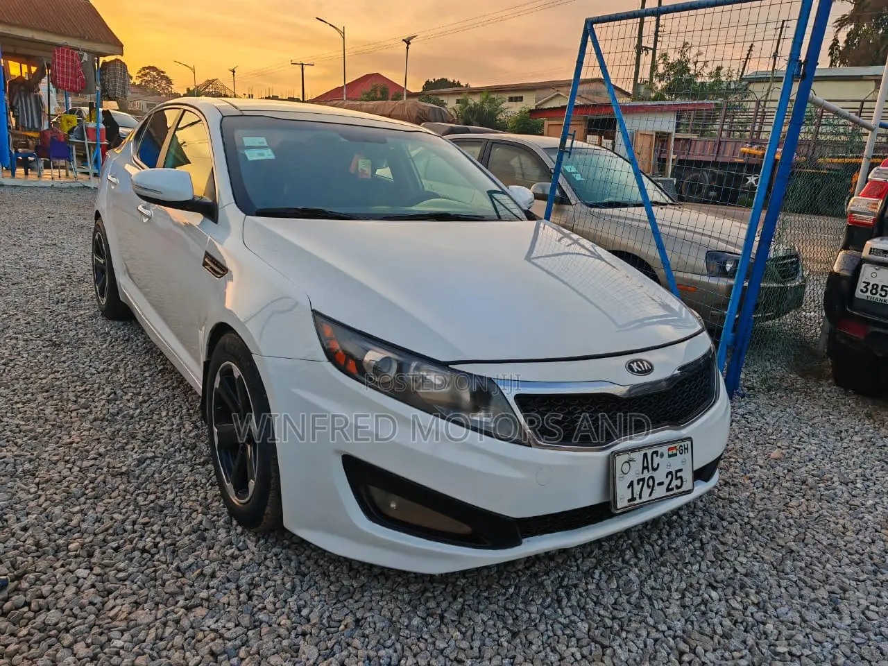 Kia Optima LX 4dr Sedan (2.4L 4cyl 6A) 2013 White