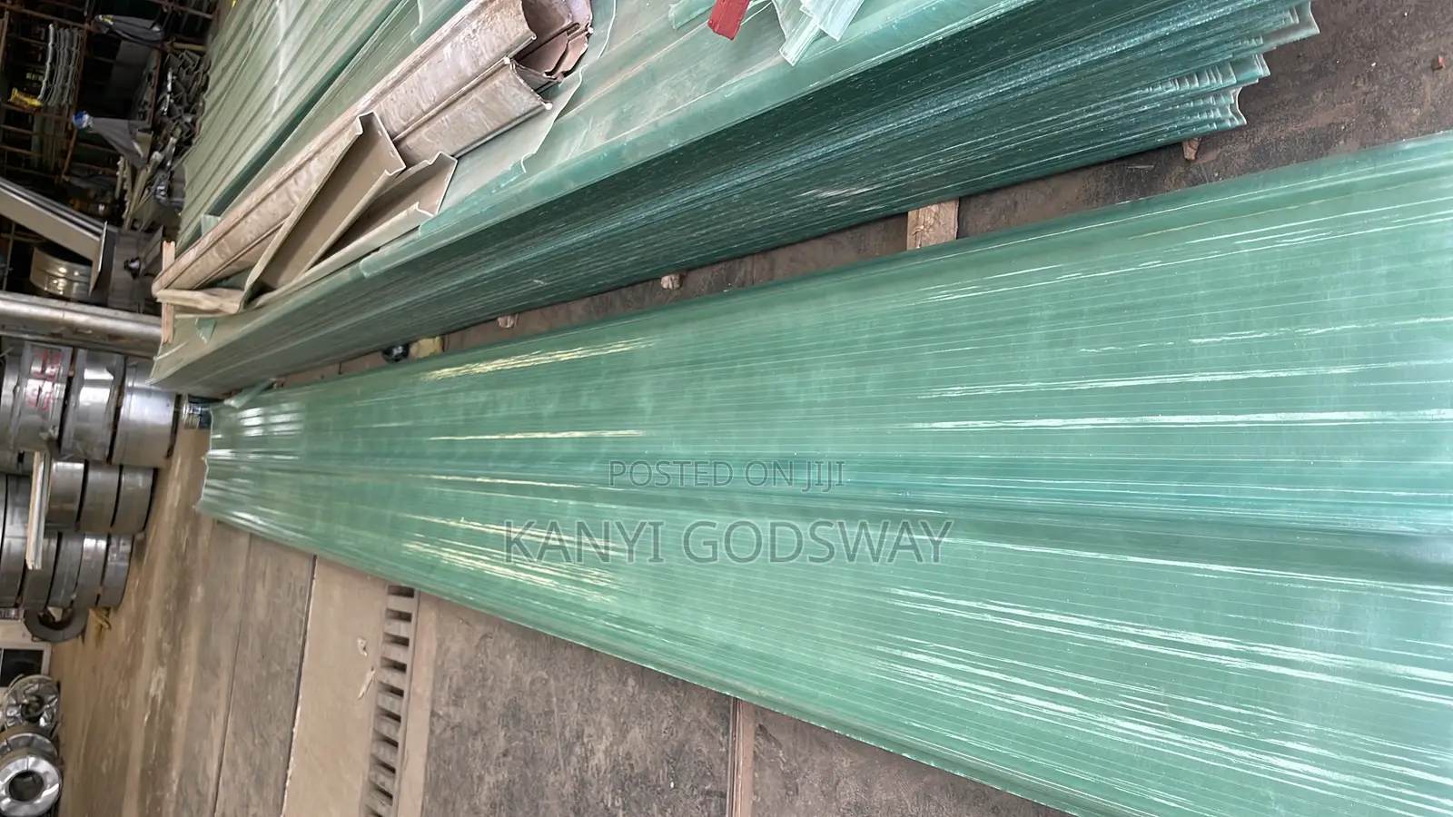 Transparent Sheet (Longspan) 56, 65 and 78 Per Foot