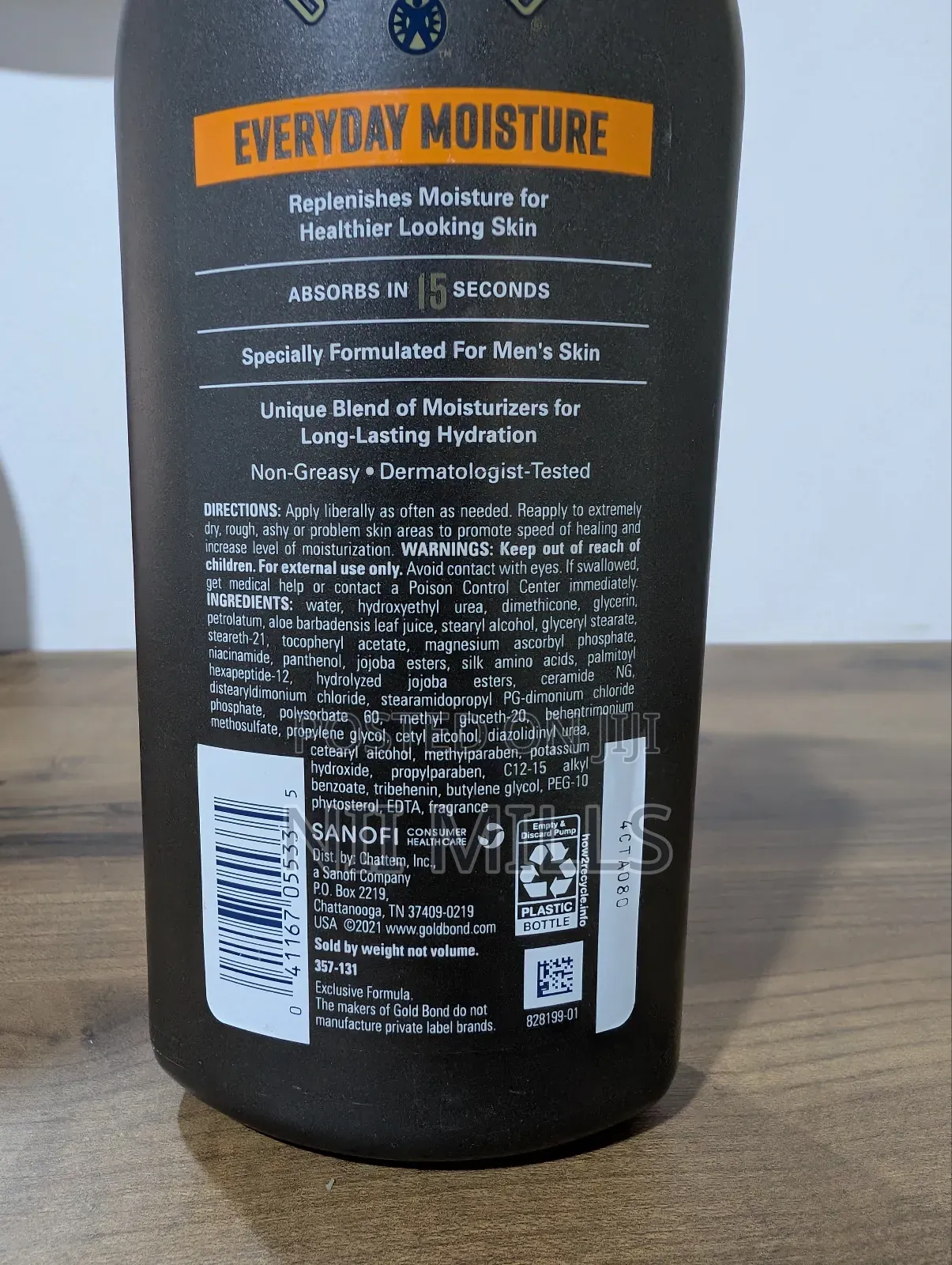 Gold Bond Everyday Mens Essentials Lotion
