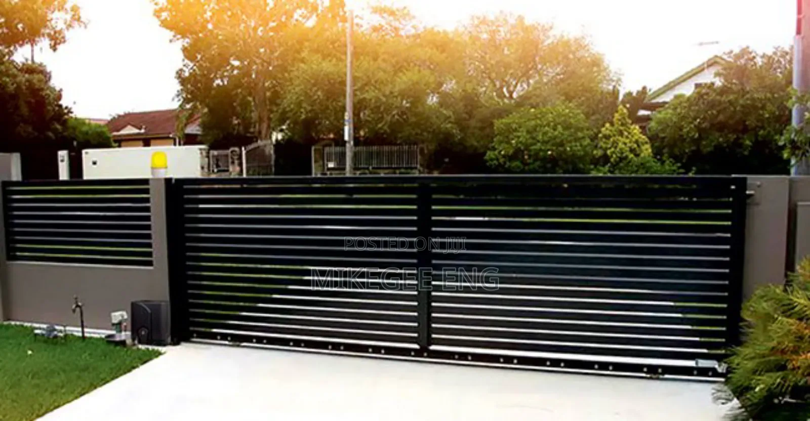 Professional Gate Automation System Installation