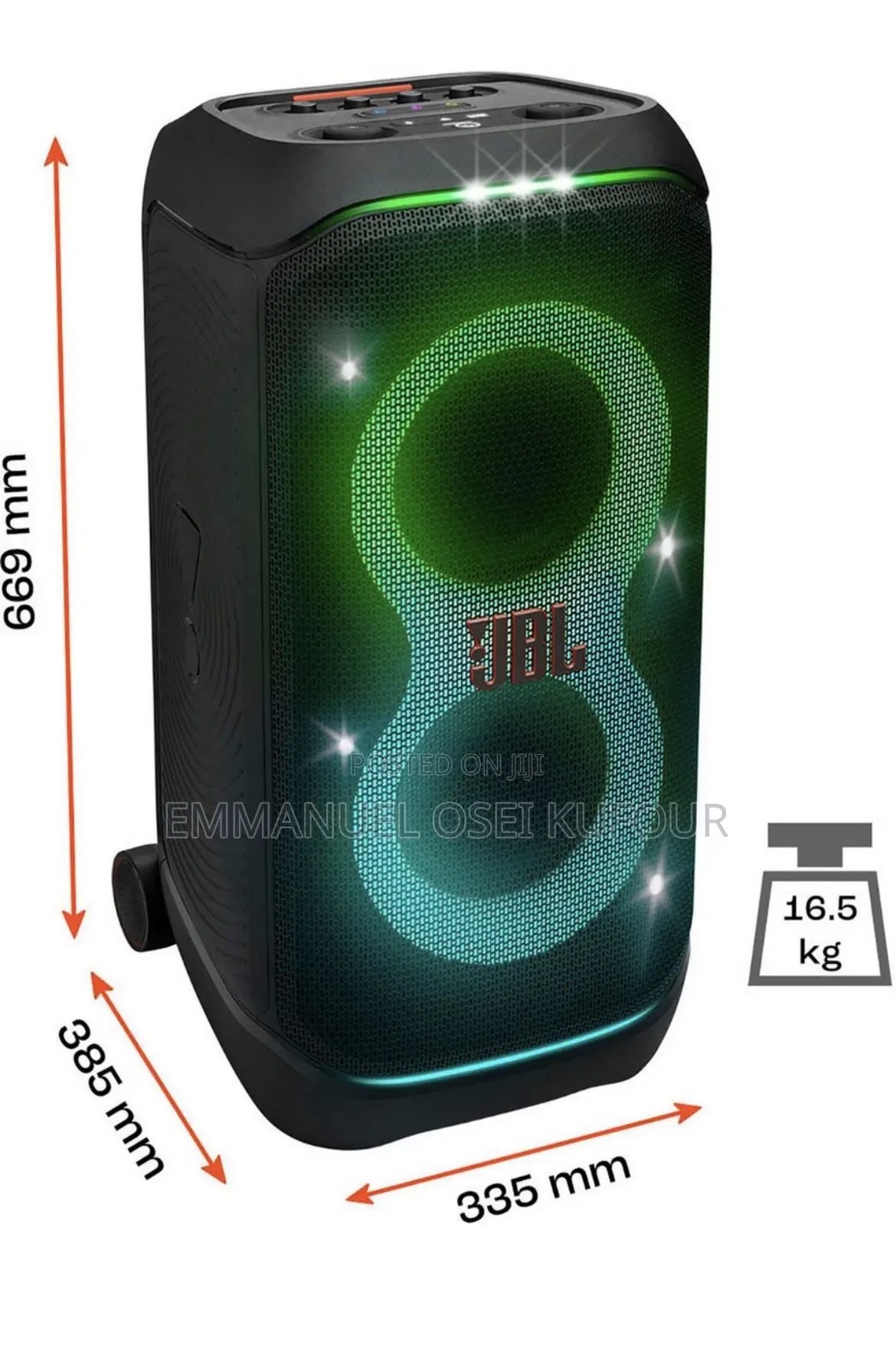 JBL Partybox 320+ 2 Wireless Mic