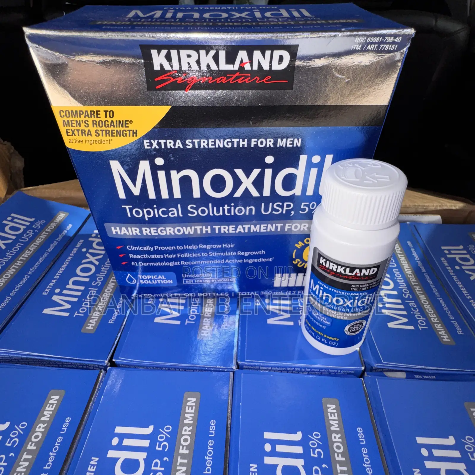 Original Minoxidil Liquid (6 Bottles)