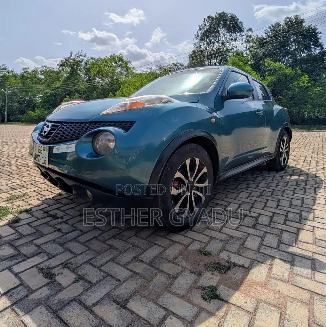 Nissan Juke SV AWD 2012 Teal