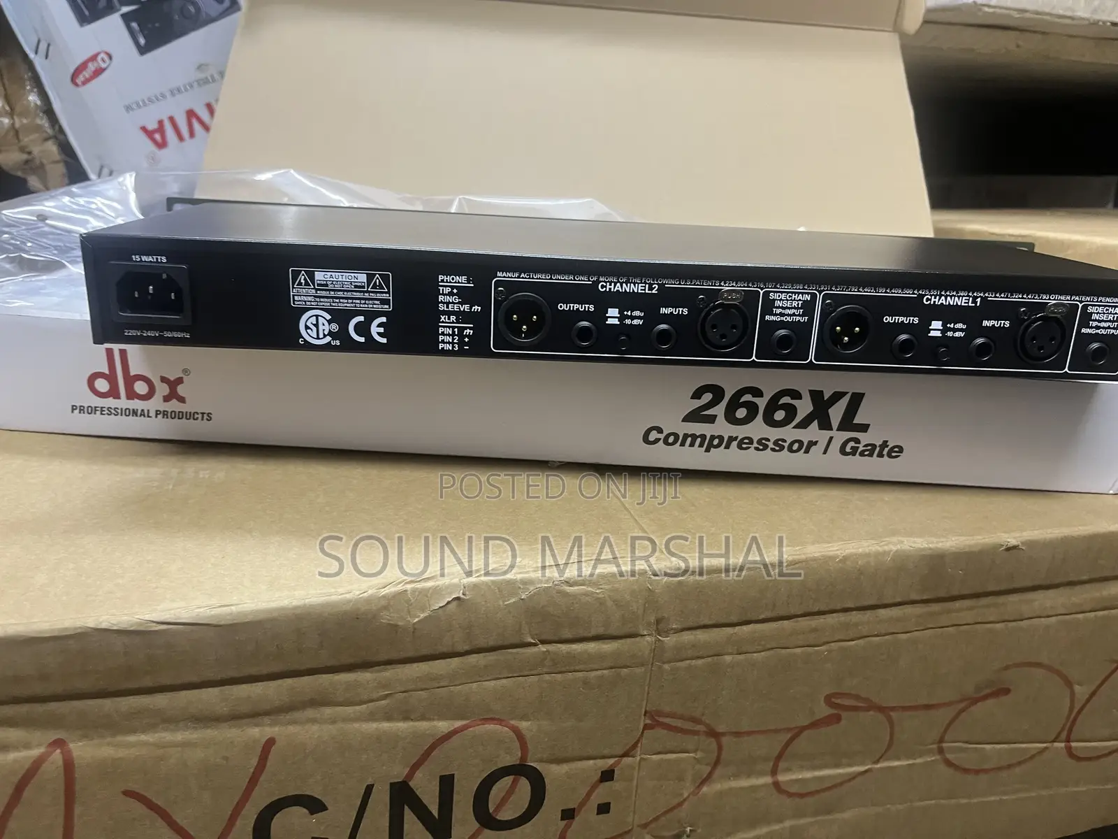 DBX Compressor/Gate 266xl