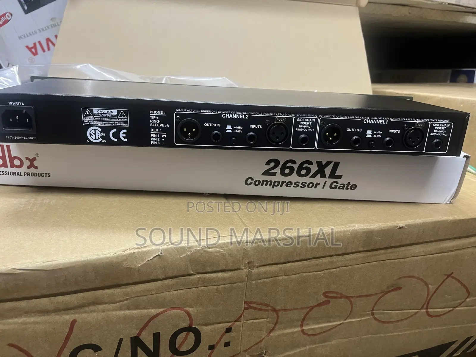 DBX Compressor/Gate 266xl