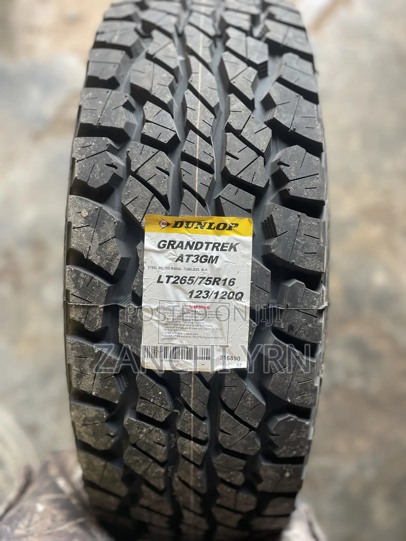 265/75r16 Dunlop Grandtrek At3gm