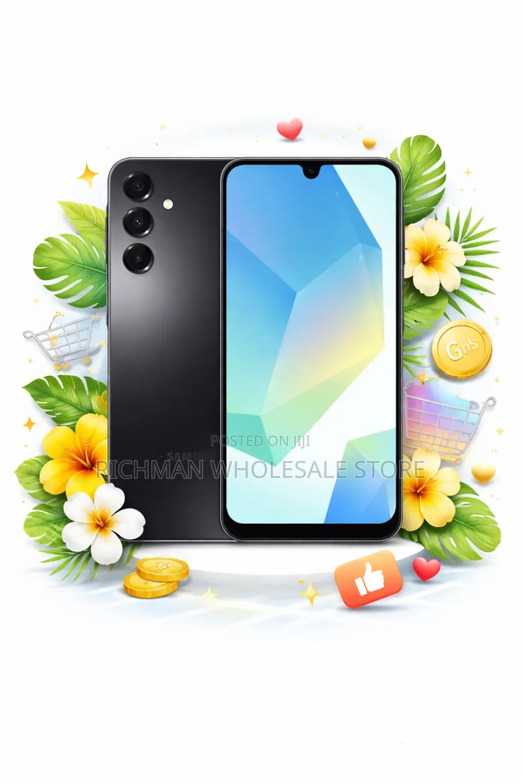 New Samsung Galaxy A16 128 GB Black