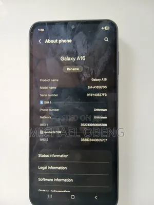 Samsung Galaxy A16 128 GB Black
