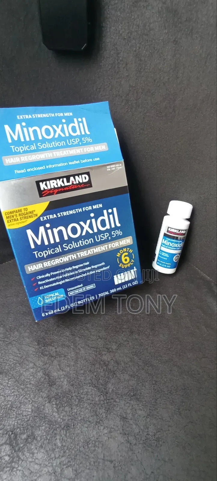 A Bottle Kirkland Signature Minoxidil 5% Topical Solution for Men