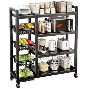 Kitchen Rack With Shelves.