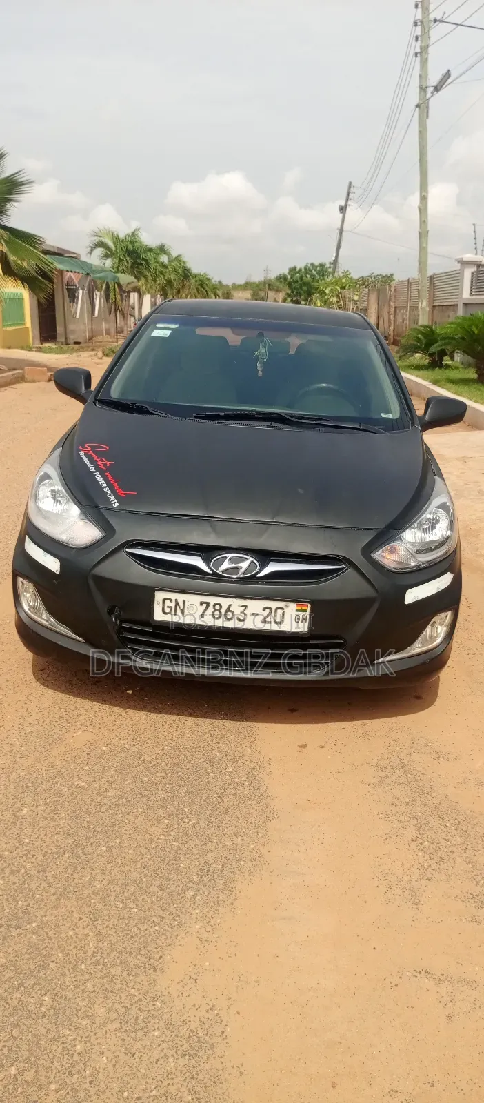 Hyundai Accent SE Automatic 2012 Black