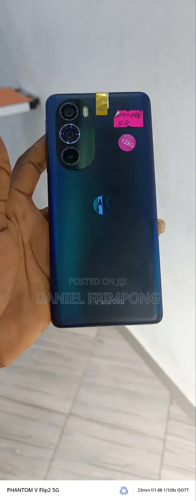 New Motorola Edge+ 5G UW (2022) 128 GB Blue
