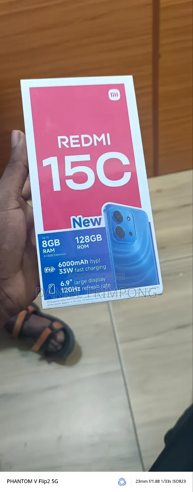 New Xiaomi Redmi 15C 4G 128 GB Black