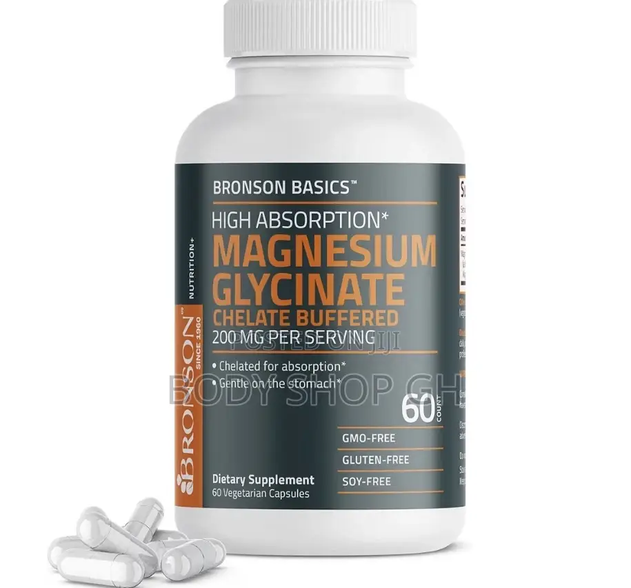 Bronson Magnesium Glycinate 200mg High Absorption