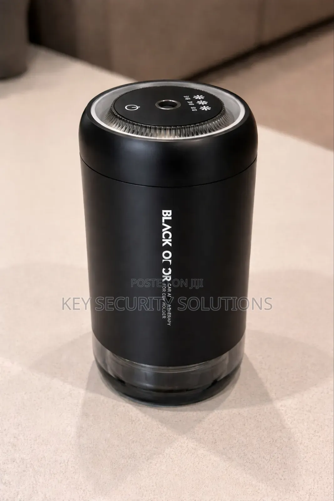 Black Odor Smart Car Aromatherapy Diffuser