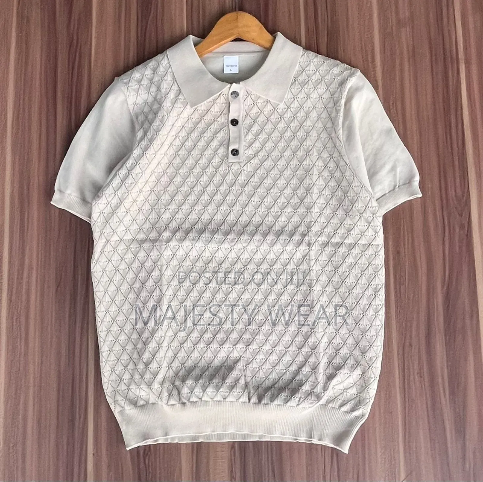 Officeal Men Knitted Shirt