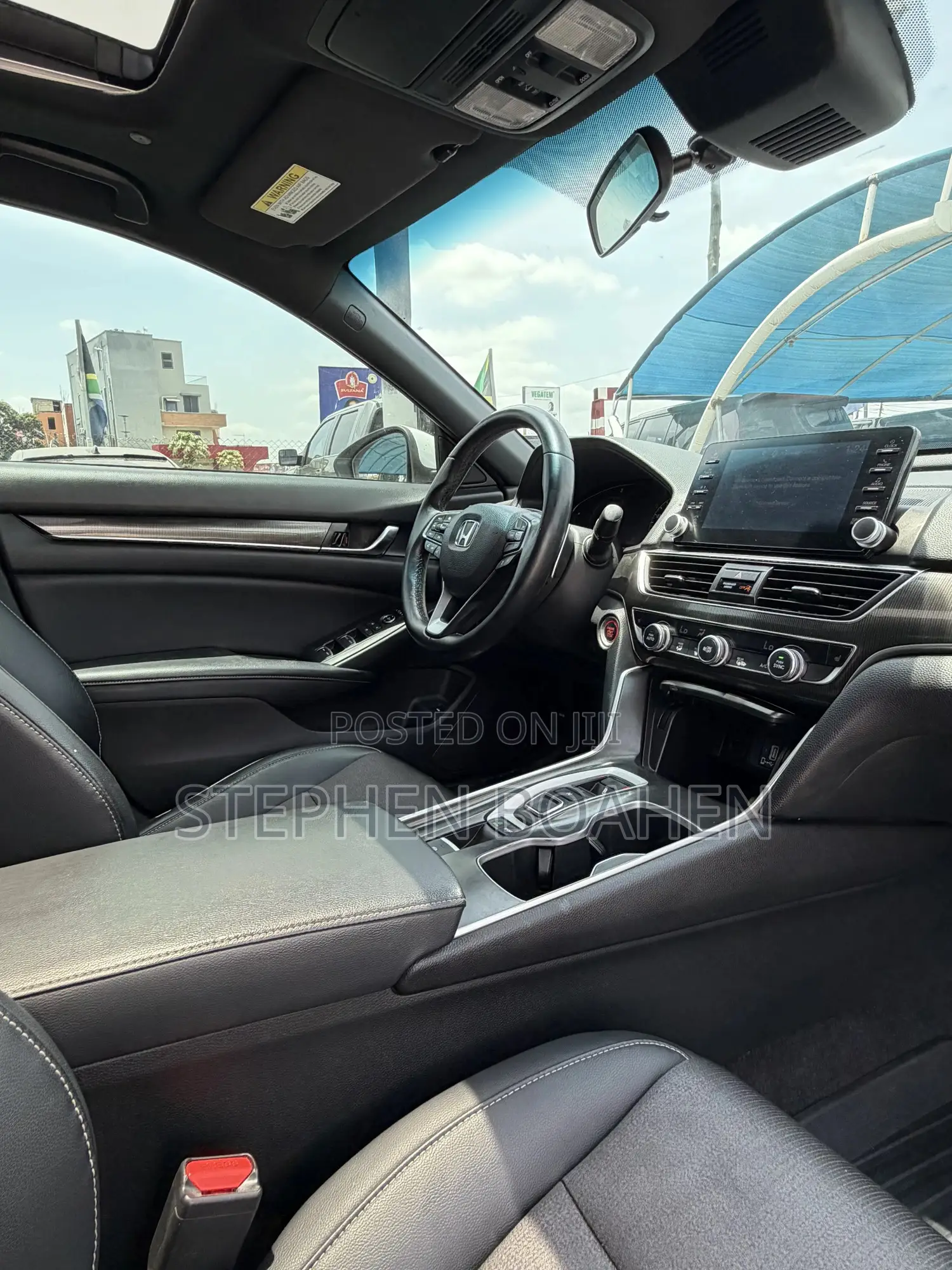 Honda Accord Sport (2.0L 4cyl Turbo 6M) 2019 White