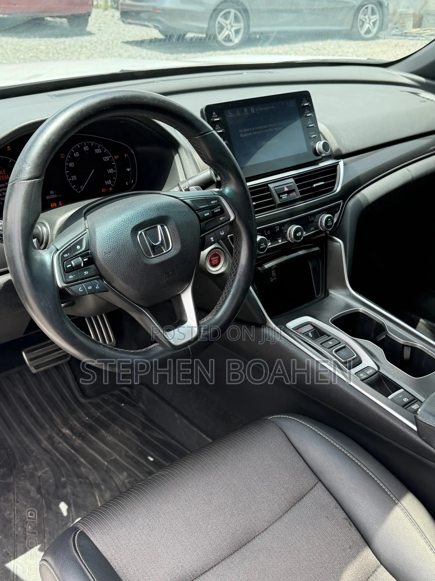 Honda Accord Sport (2.0L 4cyl Turbo 6M) 2019 White