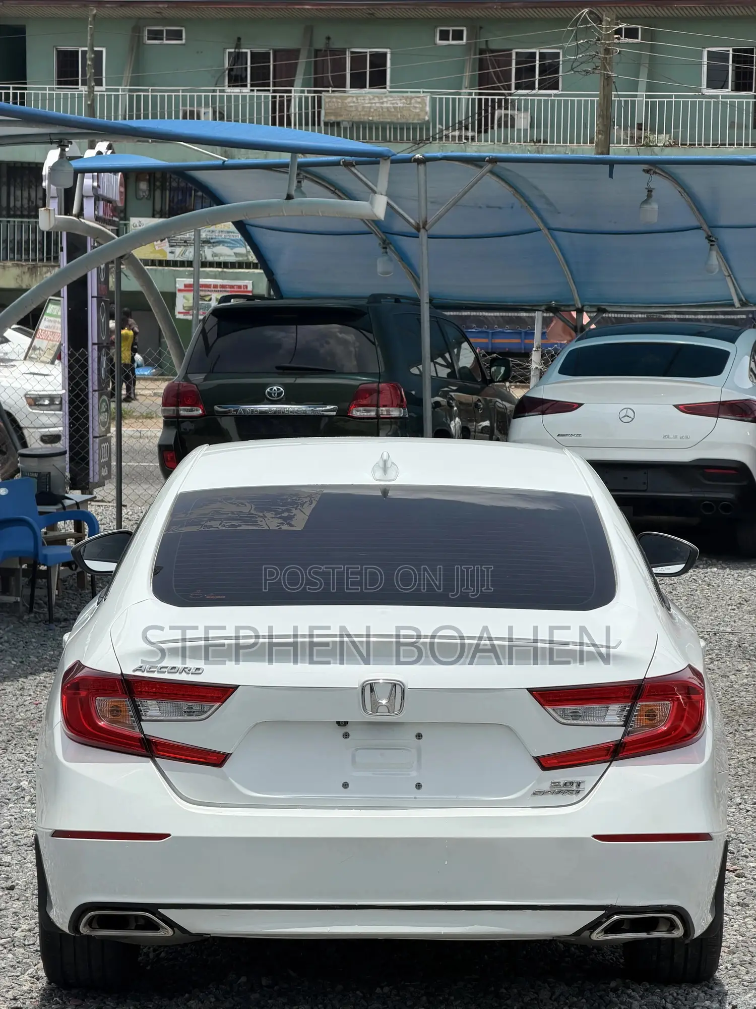 Honda Accord Sport (2.0L 4cyl Turbo 6M) 2019 White
