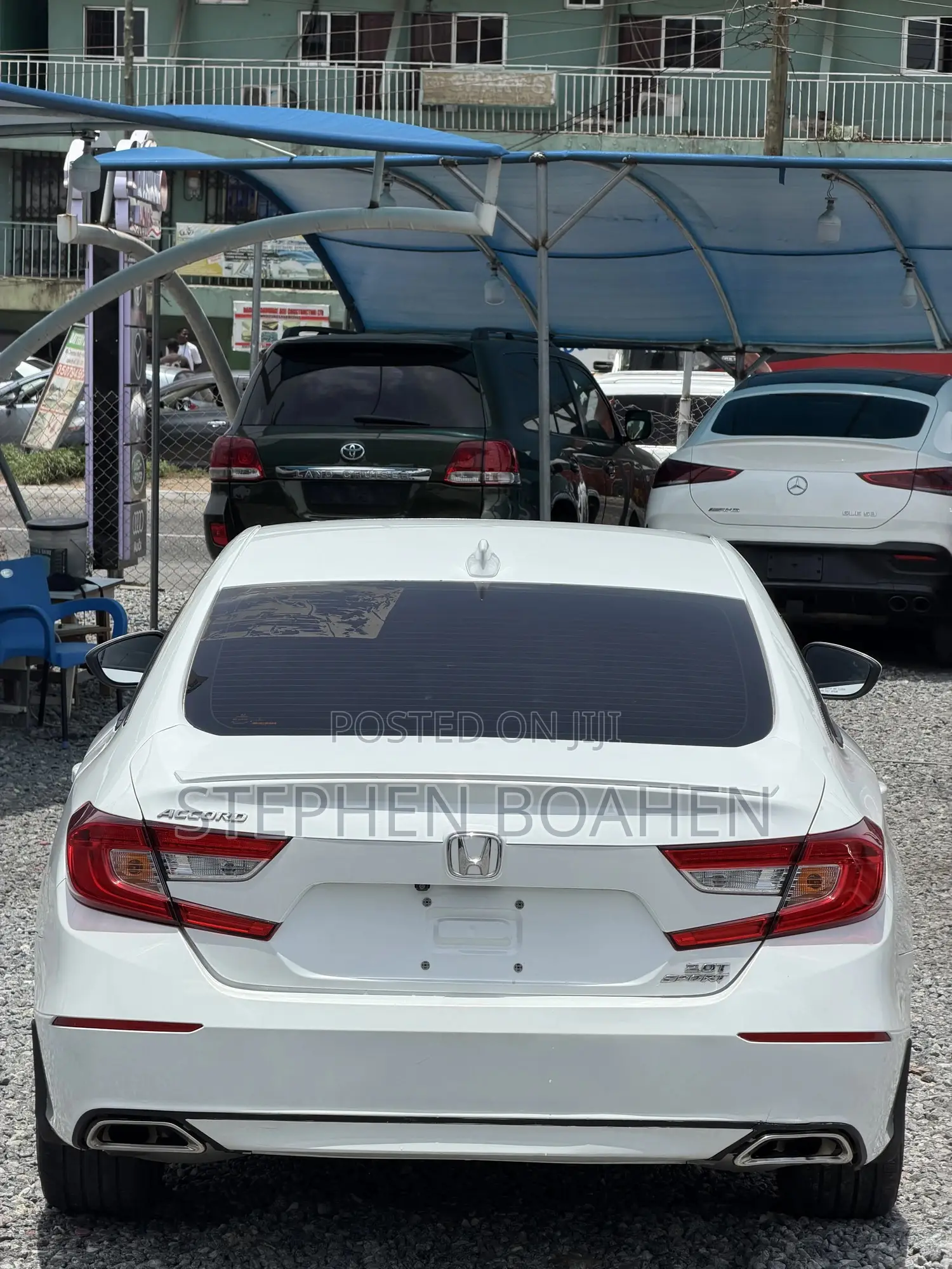 Honda Accord Sport (2.0L 4cyl Turbo 6M) 2019 White