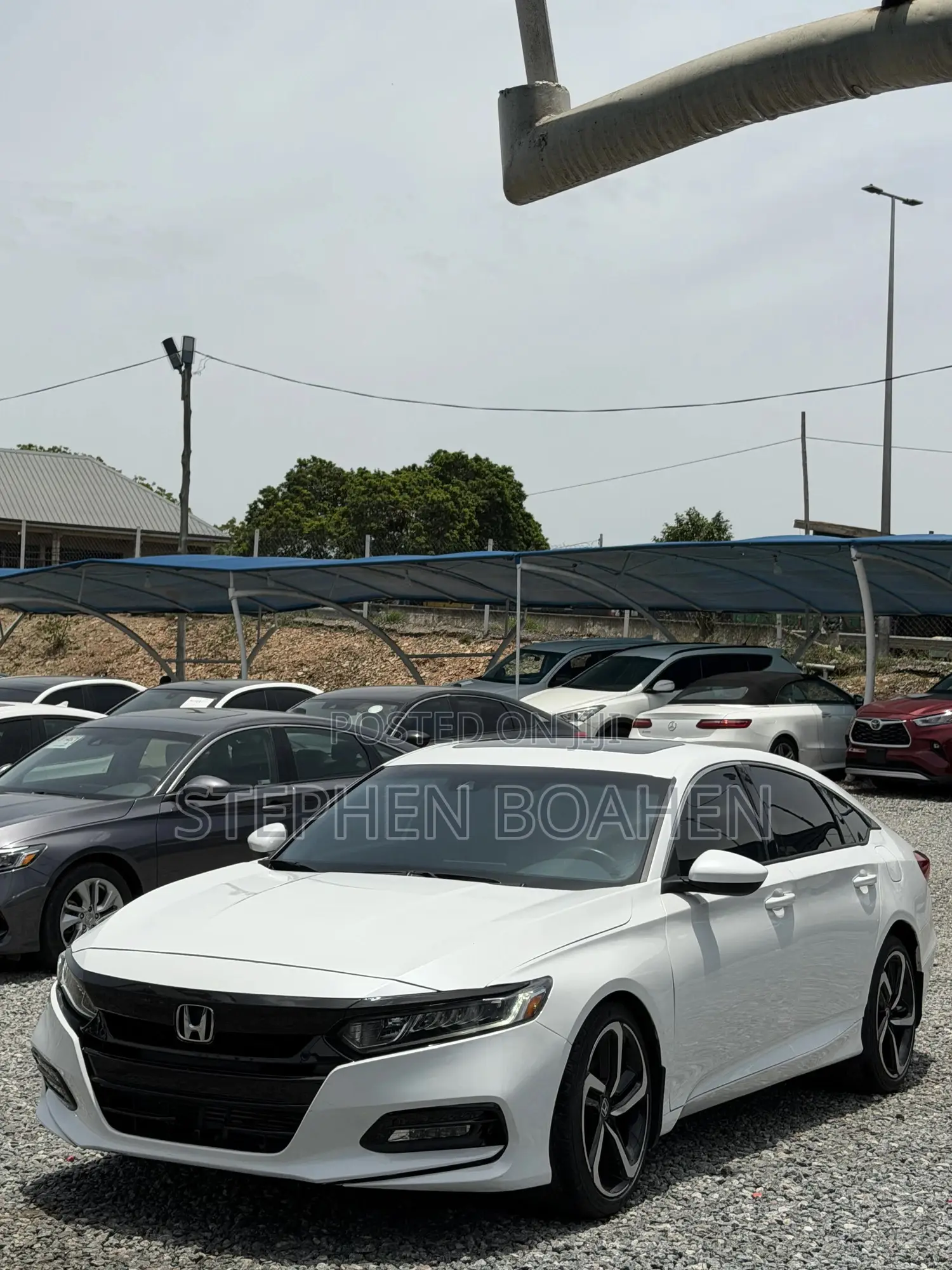 Honda Accord Sport (2.0L 4cyl Turbo 6M) 2019 White