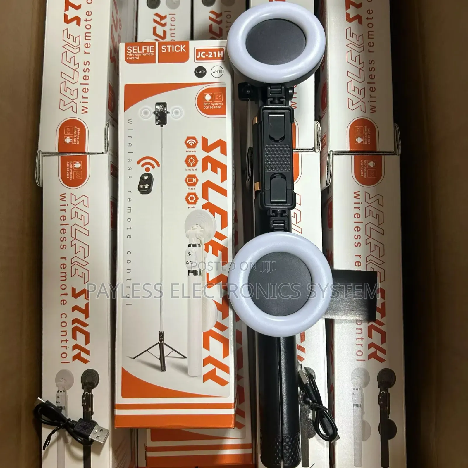 Jc-21h Bluetooth Remote Control Live Streaming Stand for Tripod
