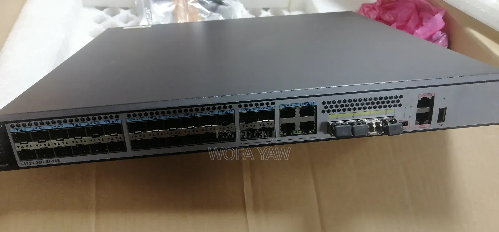Huawei S5720 Aggregation Switch, 28xgig SFP/4x10ge Sfp+