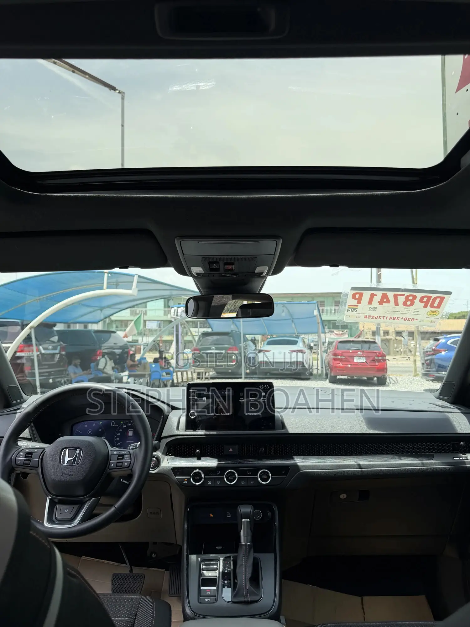 New Honda CR-V TrailSport Hybrid AWD 2026 Black