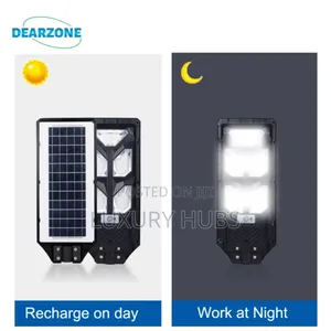 500w Solar Street Light With Mounting Rod