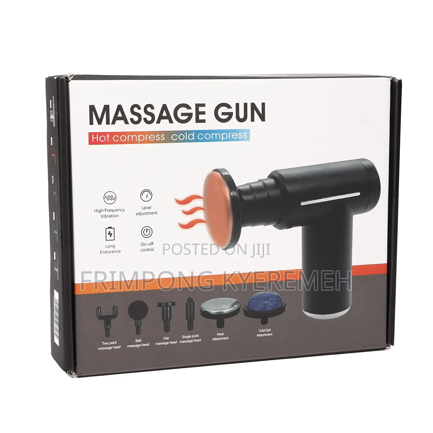 Electric Massage Gun, Portable Handheld Muscle Massager.