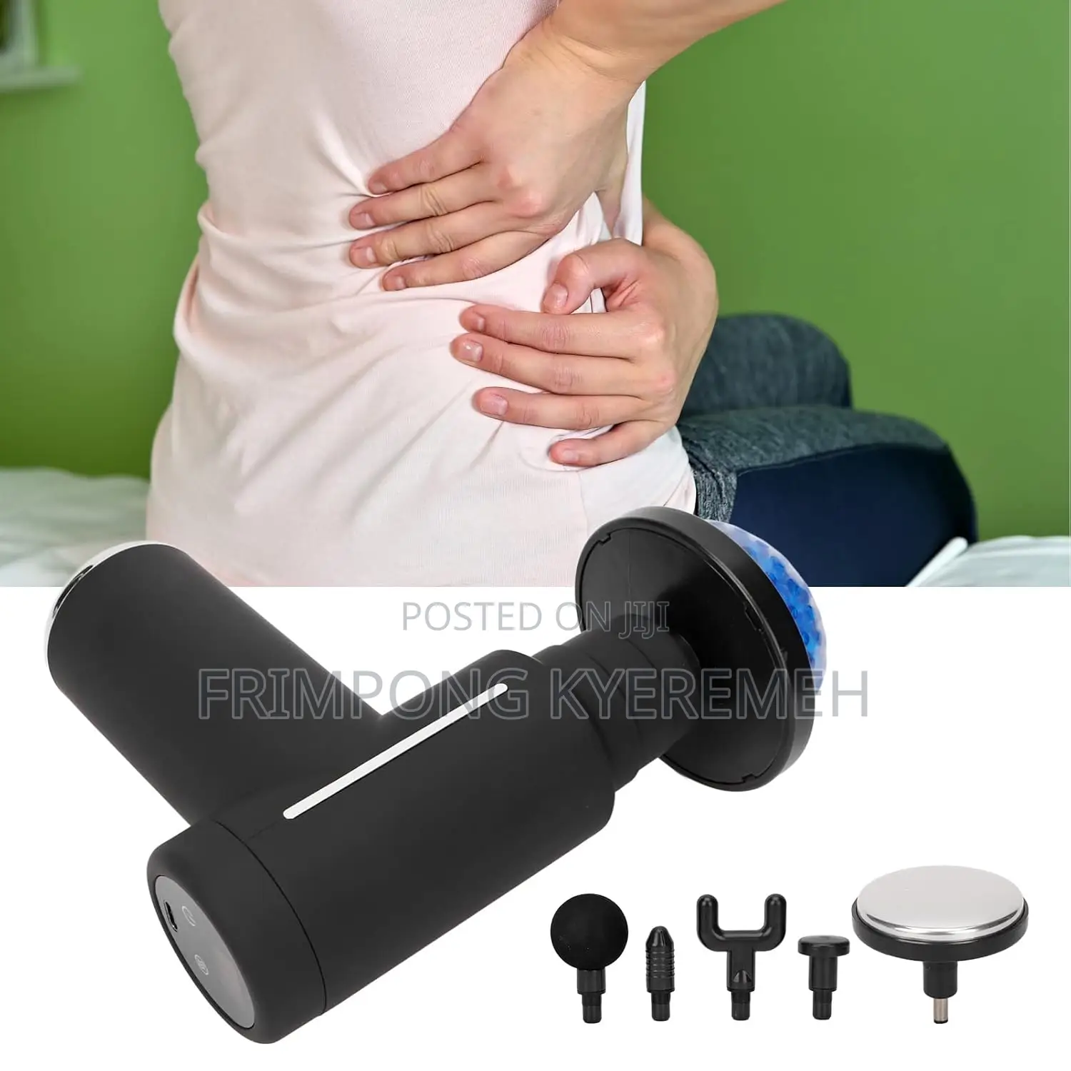 Electric Massage Gun, Portable Handheld Muscle Massager.