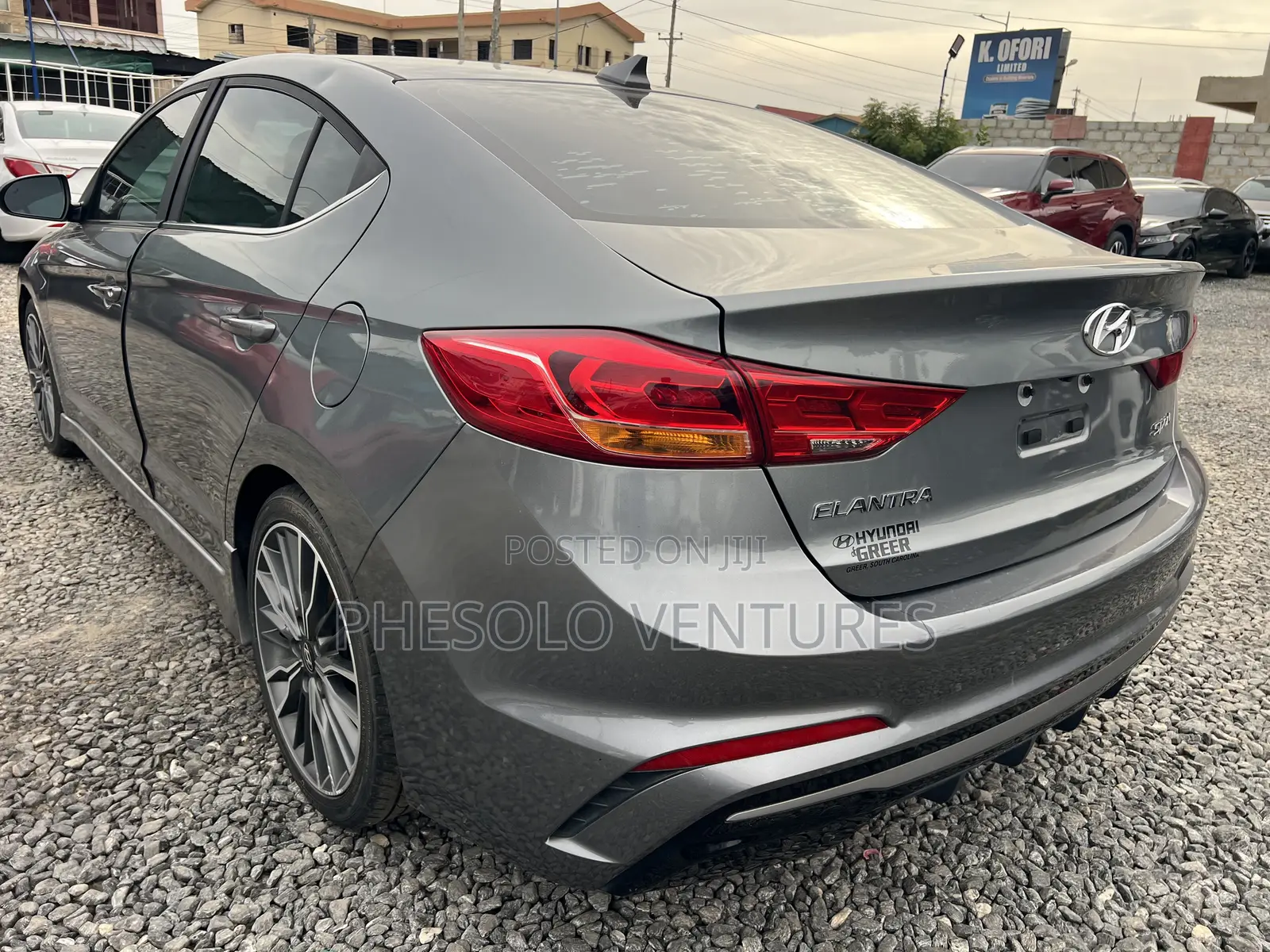 Hyundai Elantra Sport 2018 Gray