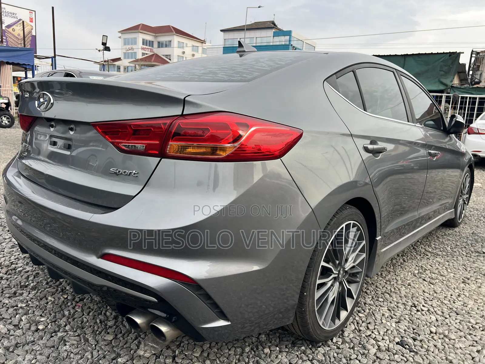 Hyundai Elantra Sport 2018 Gray