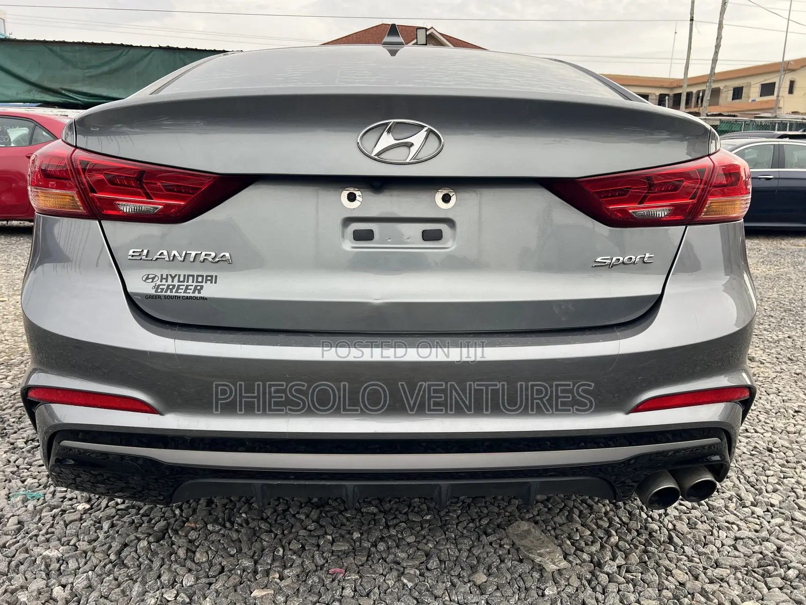 Hyundai Elantra Sport 2018 Gray