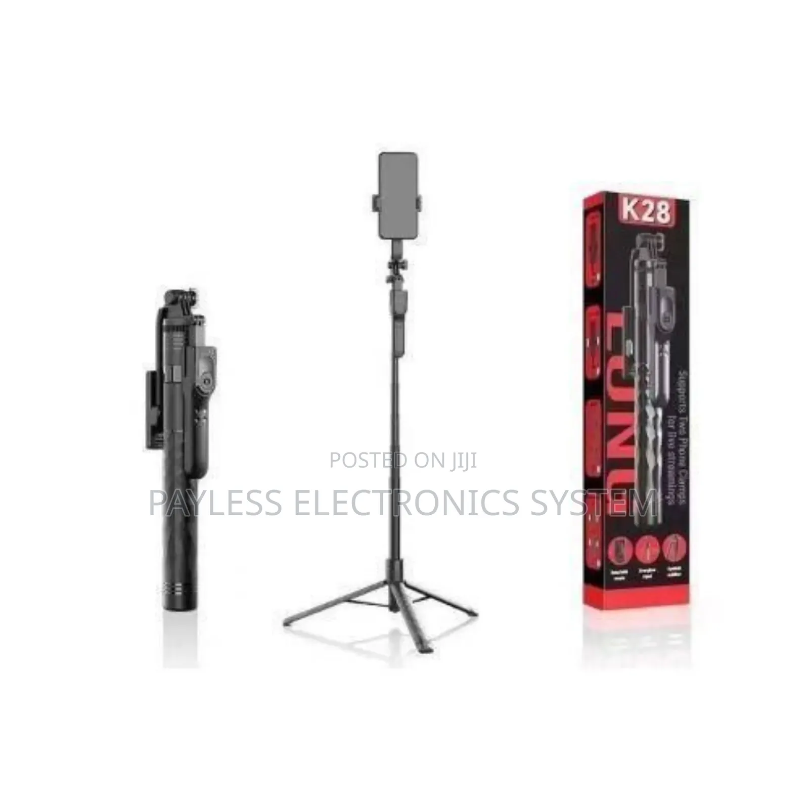 Long Selfie Stick Tripod Stand With Remote Shutter