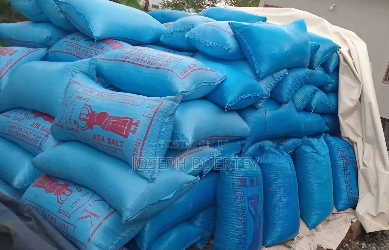 Ada Salt for Sale. Very White and Fresh