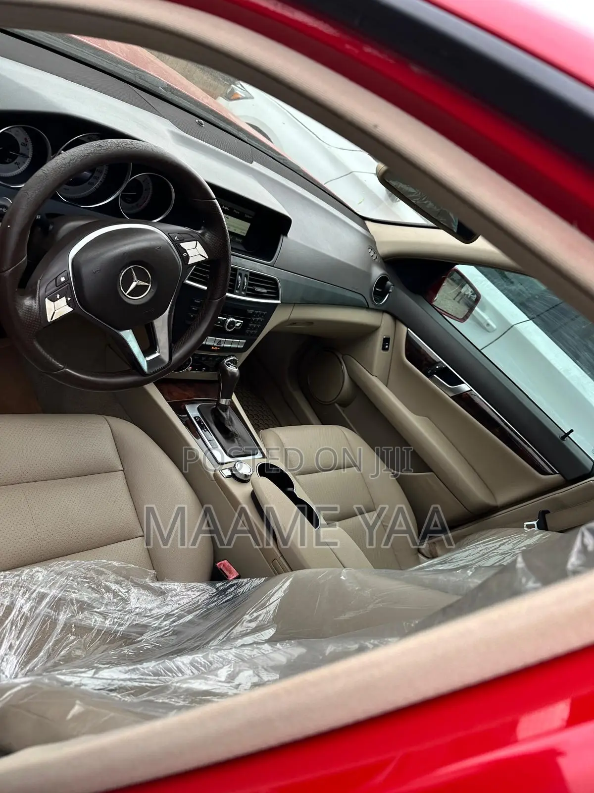 Mercedes-Benz C250 2014 Red