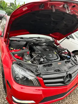 Mercedes-Benz C250 2014 Red